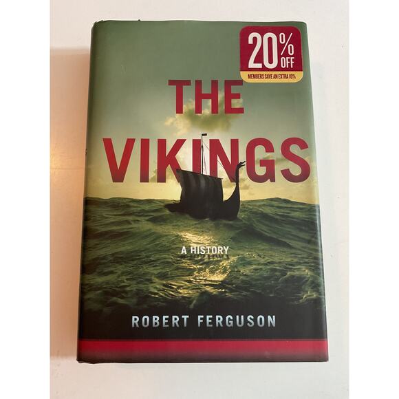 2009 The Vikings A History Robert Ferguson First Edition Maps - Picture 1 of 7